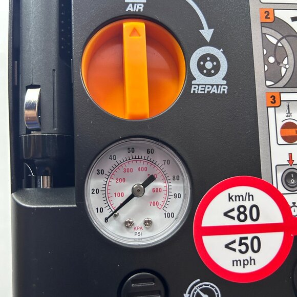 FORD KR3C-19L523-AB Air Compressor Pump Emergency Tire Wheel w\ Sealant **NEW** - Picture 2 of 4